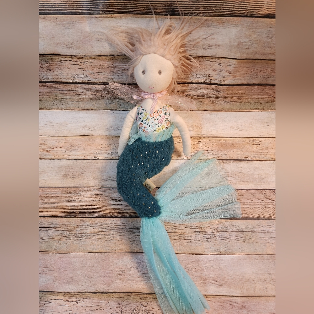 Debi Lilly Plush Lana Mermaid Doll Sparkle Floral Services 12" 2019 Collection